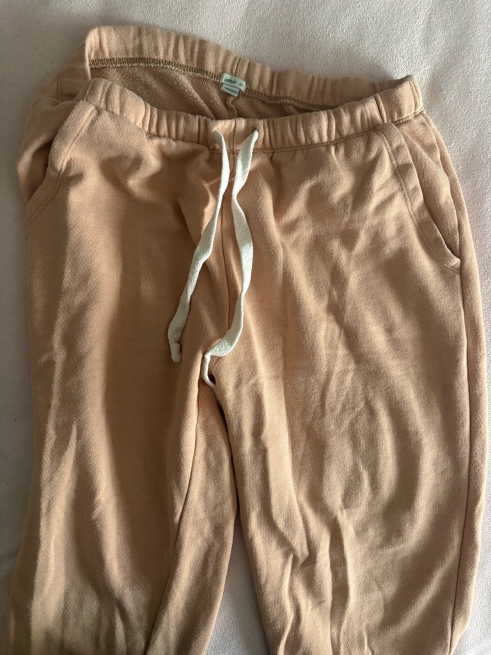 aerie Peach Drawstring Joggers